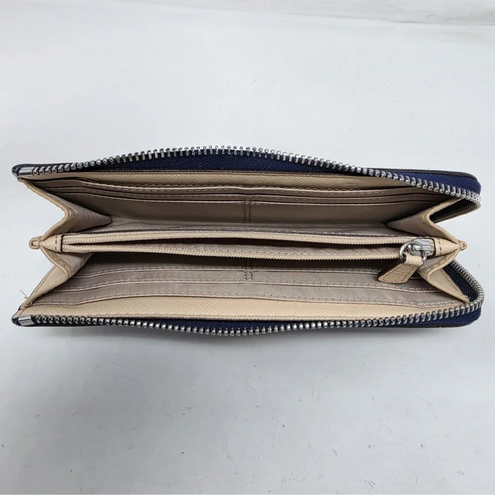 Coach F27350 Peyton Dream C Zip Top Tote Shoulder Bag Monogram Matching Wallet